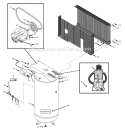 Page A Diagram and Parts List for SDR5Z628A 2006 Campbell Hausfeld Compressor